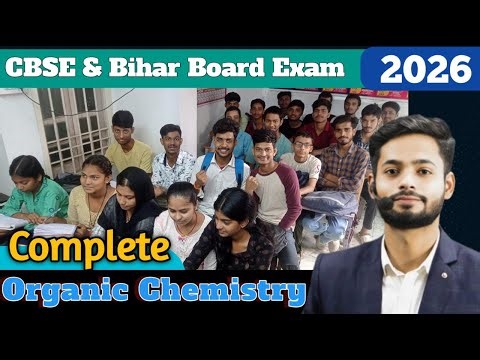 Crash Course | Complete Organic Chemistry L-2 | With PYQs | Nayak Sir | Board Exam | #biharboard
