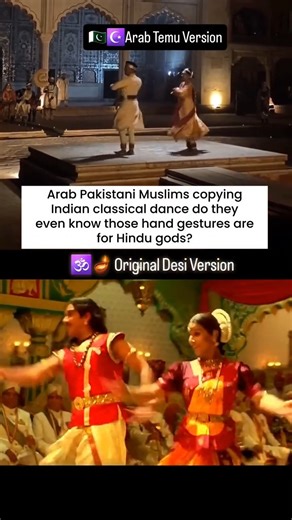 mintwire on Instagram: ""Indian Classical Dance" Stolen by Arabs from Pakistan. . . . . . Classical Indian dance forms such as Bharatanatyam, Odissi, Kathakali, Kuchipudi, and Mohiniyattam are deeply rooted in Hinduism and trace their origins to ancient temple rituals and spiritual expression. These art forms are not merely performances—they are devotional practices tied to centuries-old religious tradition, mythology, and storytelling. The foundation of these dance forms lies in the Natya Shast