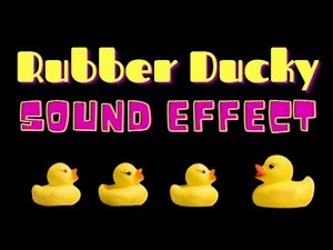Rubber Ducky Sound Effect