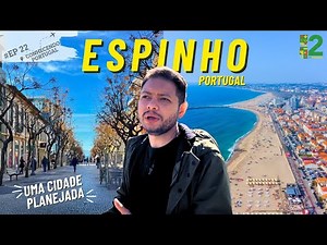 CHEGAMOS AO PARAÍSO EM PORTUGAL - Espinho | Aveiro #conhecendoportugal ep22