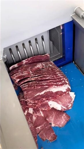 Fully automatic shredder cutting machine: first slices, then shreds; wear-resistant blade assembly;