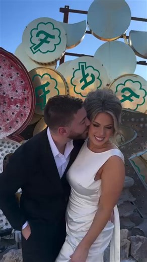 62K views · 62 reactions | Say “I do” surrounded by vintage neon, retro romance, and the iconic signs that tell the story of Vegas. ✨  Cactus Collective Weddings The Neon Museum #VegasWeddings #LasVegas #ForeverHappensHere | Visit Las Vegas | Facebook