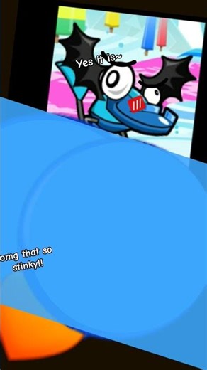 flurr farts on me #mixels #emojicat