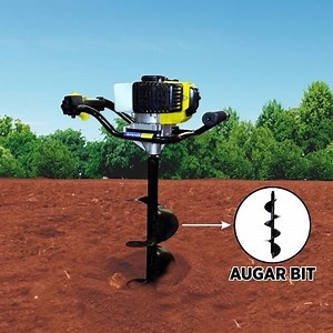 KisanKraft KK-PPDE-71 is a 2.23kw one man operated post hole digger. It is powered by a 2-stroke air-cooled petrol engine with 8500RPM speed. They are used for digging pits for planting seedlings and also ideal for digging holes for fencing. Visit: https://www.kisankraft.com/earth-auger-kk-ppde-71/ #postholedigger #earthauger #agricultureequipment #gardentools #plantation #crops #fencing #KisanKraft | KisanKraft