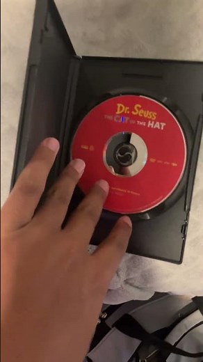 The Cat in the Hat dvd unboxing