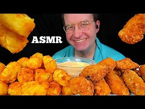 ASMR POPCORN CHICKEN MUKBANG (No Talking) EATING SOUNDS