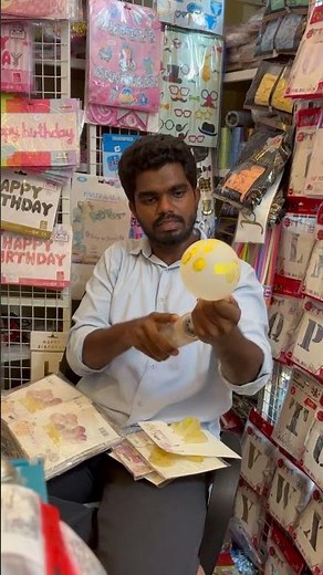 How to stick the confetti balloon #confit #partydecorations #unboxing #partysupplies