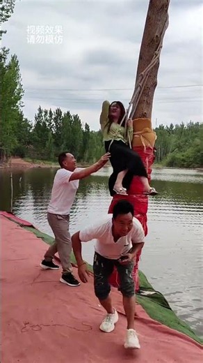 This fairy flew so high, last brake ruined! #Water Swing