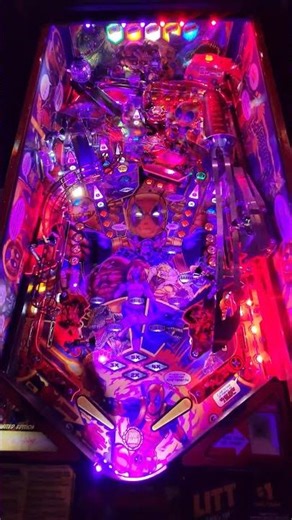 Deadpool pinball at LITT. Underrated pin.