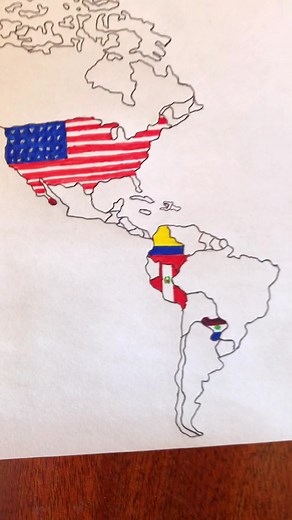 Drawing USA Map: Geography, Flag, and Country