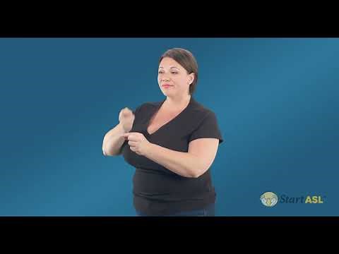 nail in ASL