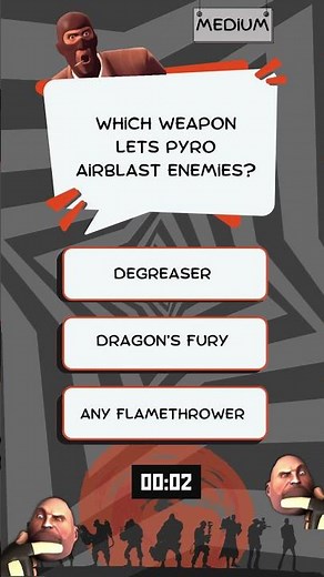 Which Weapon Lets Pyro Airblast Enemies? #tf2 #gaming #teamfortress2