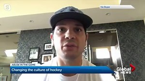 Former NHL tough guy Dan Carcillo shares his experience of abuse in hockey and why the culture needs to change. MORE: https://globalnews.ca/news/6226090/daniel-carcillo-alleges-verbal-abuse-darryl-sutter/ | Global BC