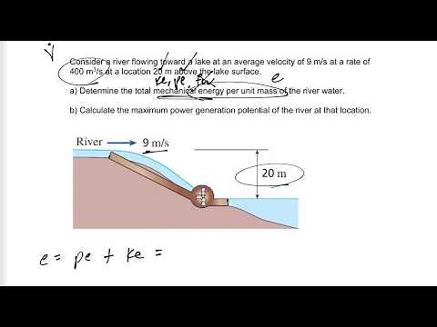 Thermodynamics - Test 1 Problem 2 - Conservation of Energy