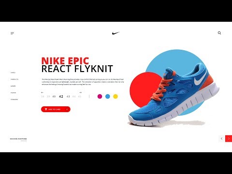 How to Make A Responsive Shoe Website using HTML & CSS | Ecommerce website html css
