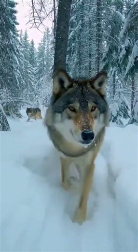 Silent Hunters | Ultra-Realistic Wolf Pack in Snowy Forest 🐺❄️ | 4K Cinematic