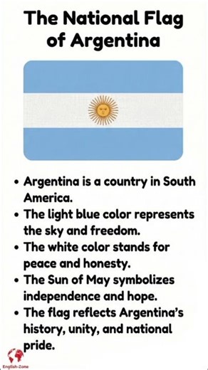 🇦🇷 Argentina Flag | English Zone