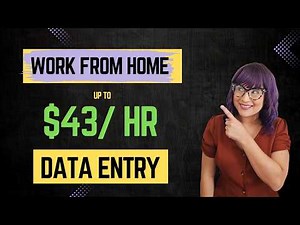 Work From Home Data Entry Jobs | Remote Hiring No Degree, No Phones