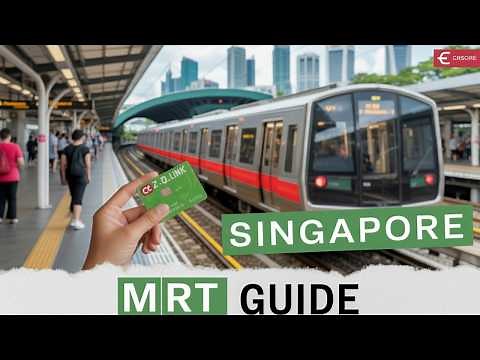 How to Use Singapore MRT - Complete Guide for First-Time Visitors