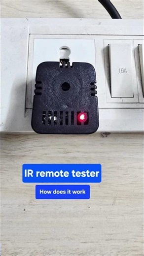 IR remote tester |#remotecontrol |#irremote |#project |#electronic |#electrical |#led |#ytshorts