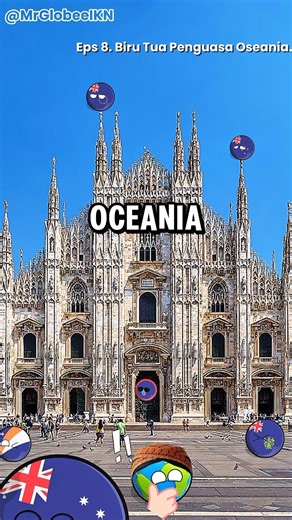 Biru Tua Penguasa Oseania #countryballs