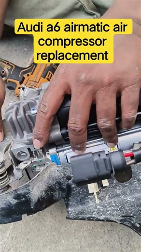 audi a6 airmatic air compressor replacement
