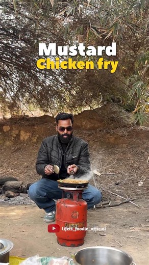 Sambalpuria Foodie Som🧑‍🍳 | Mustard Chicken Fry 🤤❤️🔥@life.is.foodie_ Mustard chicken fry is a flavorful dish that uses mustard (usually yellow) as a binder,... | Instagram