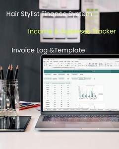 Hair Stylist Business Finance System | Income & Expense Tracker (digital Download) - Etsy