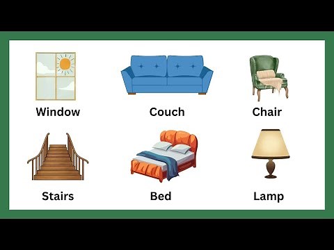 Learn Home Objects for Kids 🏠 | Fun & Educational Video for Toddlers and Preschoolers