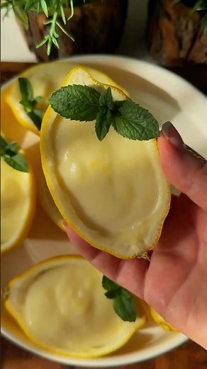 🍋 The Easiest Creamy Lemon Dessert You’ll Ever Make! | Lemon Posset