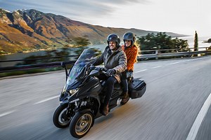 Drei Räder, zwei Zylinder: Kymco präsentiert CV3 550i Roller!