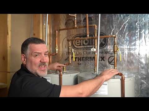 How to Pipe 2 Water Heaters in Tandem Water Heaters Now