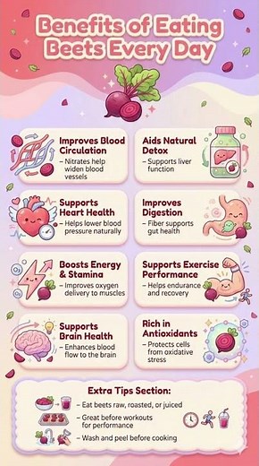 Benefits of Eating Beets Every Day
