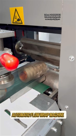 Flow Wrap Machine | Pillow Pouch Packing Machine for Sewing Threads | Horizontal Flow Wrap machine