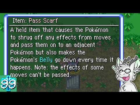 Pass Scarf is my GOAT in Pokémon Mystery Dungeon!