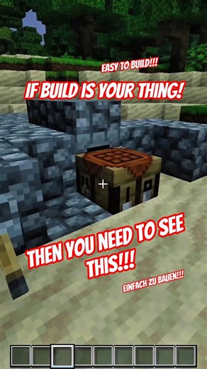 2 in 1 Minecraft build!!! #shorts