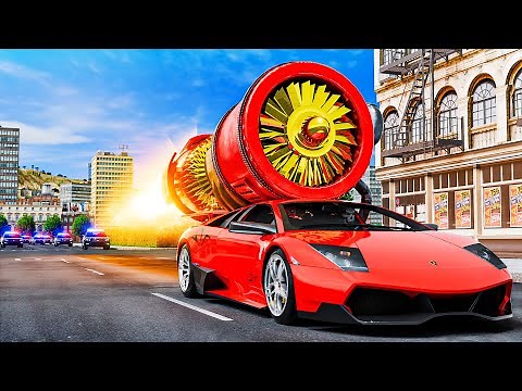100 Fastest Jet Cars In GTA 5 RP