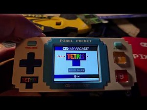 My Arcade Tetris Pixel Pocket player