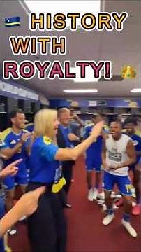 🇨🇼 HISTORY MADE! Curaçao Celebrate World Cup Miracle with the King & Queen! 👑⚽😭