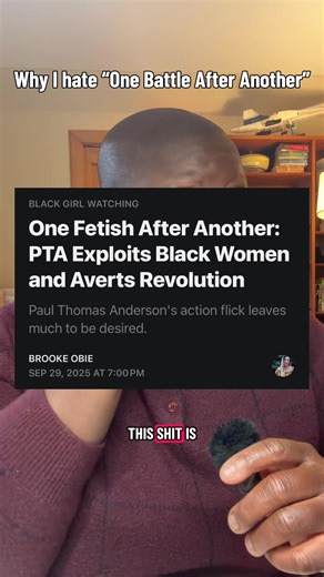 Ahead of the Oscars ceremony this week, I put out a list of the rankings of the Best Picture nominees. Lots of folks didn’t understand why I ranked “One Battle After Another” so low. Here’s why. #oscars #bestpicture #obaa