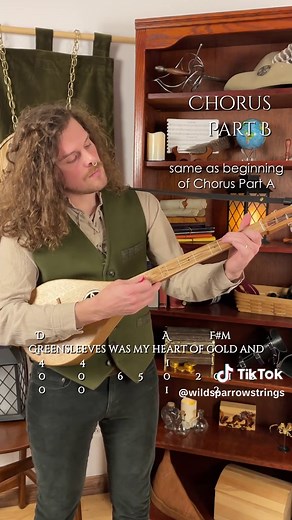 Green Sleeves Lute Dulcimer Tutorial