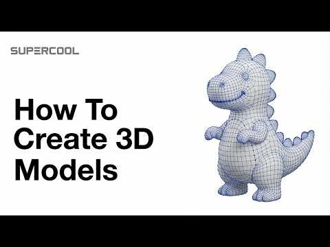 How to create 3D Models of anything with SuperCool