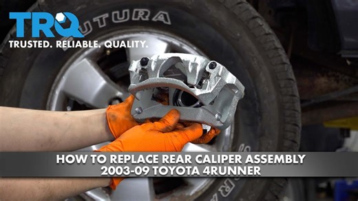 How to Replace Rear Caliper 2003-09 Toyota 4Runner