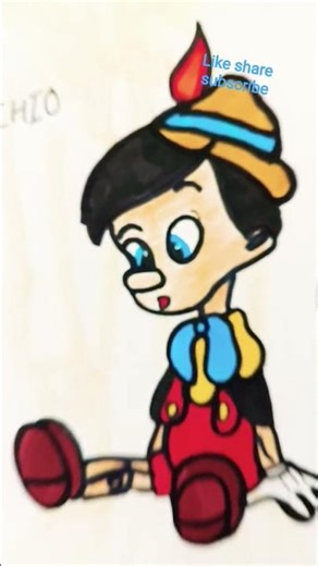 Pinocchio drawing