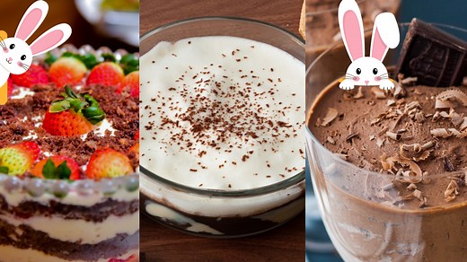 Doces para a Páscoa: confira 60 receitas de sobremesas para deixar a data ainda mais especial