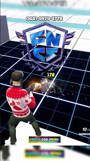 Best Fortnite aim training and practice map for 2024!