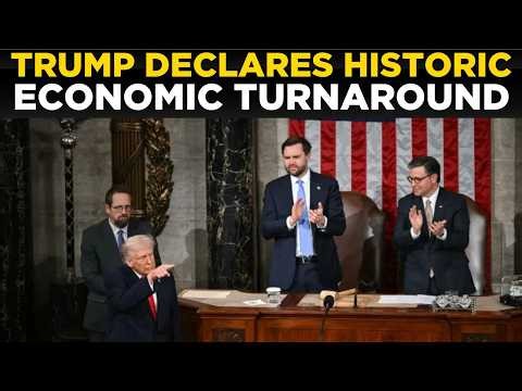 Donald Trump LIVE: US Prez Declares 'Turnaround for the Ages' in Record-Breaking State of the Union