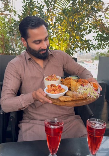 2 persons ka loaded Iftar Platter in just Rs 3000 plus tax and trust me it has everything you need to break your fast the perfect way. From crispy starters to refreshing drinks and a satisfying main course of your choice, this one is a complete deal. Perfect spot for a cozy Ramadan catch up in E 11/3 Markaz Islamabad. 🌙🍽️ Tag your iftar partner and make your plan now.