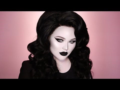 BLACK & WHITE Film Noir Makeup Tutorial
