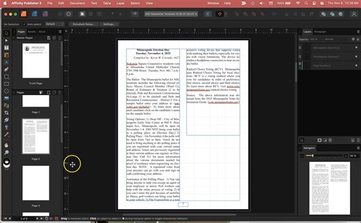 3. Adding Images in Affinity Publisher